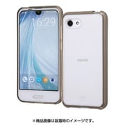 AQUOS R compact ハイブリッドケース ブラック RT-AQRCOCC2/BM