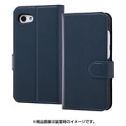 AQUOS R compact 手帳型ケース シンプル マグネット ダークネイビー RT-AQRCOELC1/DN