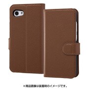 AQUOS R compact 手帳型ケース シンプル マグネット ダークブラウン RT-AQRCOELC1/DK