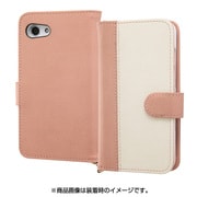 AQUOS R compact 手帳型ケース ノーブル ピンク/ホワイト RT-AQRCOLBC10/PW