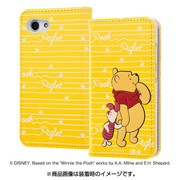 AQUOS R compact 手帳型ケース スタンディング カーシヴ ディズニー プー RT-DAQRCOT/PO