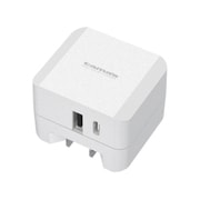 コンセントチャージャー C+Aポート 3.4A ホワイト TSA80UCAW