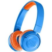 キッズ向け Bluetooth ヘッドホン ブルー/オレンジ JBLJR300BTUNO