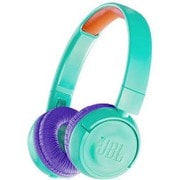 キッズ向け Bluetooth ヘッドホン ティール/パープル JBLJR300BTTEL