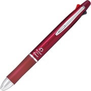 多機能ペン Dr.グリップ4+1 油性ボールペン 0.7mm 細字 黒・赤・青・緑 シャープ0.5mm ボルドー BKHDF1SFN-BO