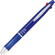 多機能ペン Dr.グリップ4+1 油性ボールペン 0.7mm 細字 黒・赤・青・緑 シャープ0.5mm ブルー BKHDF1SFN-L
