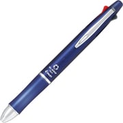 多機能ペン Dr.グリップ4+1 油性ボールペン 0.7mm 細字 黒・赤・青・緑 シャープ0.5mm ネイビー BKHDF1SFN-NV