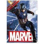 MARVEL(マーベル) 3Dクリアファイル 4 キャプテンアメリカ [キャラクター文具]