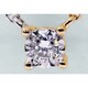 0002408483 K10(Y/P/W) ダイヤネックレス Tiny Glitter