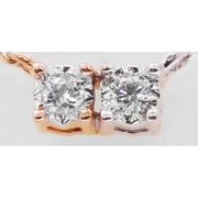 0002406803 K10PG/WG ダイヤネックレス Tiny Glitter