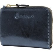 ラウンドコンパクト財布  ネイビー BS-9026