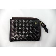 L型コンパクト財布  チョコ BS-9040
