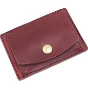 日本製コインケース  ワイン BS-9044