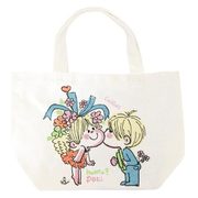 水森亜土 マチ付バッグ キス [キャラクターグッズ]