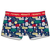 PEANUTS ボクサーブリーフ セリフ Lサイズ [キャラクターグッズ]