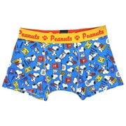 PEANUTS ボクサーブリーフ ランチブルー Lサイズ [キャラクターグッズ]