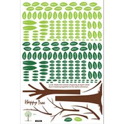 ウォールステッカー Happy Tree AY955 N-8359