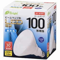 LED電球 ビームランプ形 散光形 100形相当 E26 昼光色 LDR9D-W20/100W