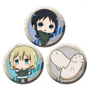 少女終末旅行 カナちび 缶バッジ 3個セット [キャラクターグッズ]