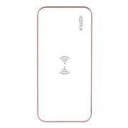 Qiワイヤレス充電器 Qiワイヤレスパワーバンク 8000mAh QC3.0ポート急速充電 ホワイト