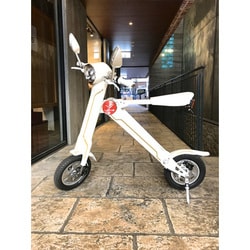 ヨドバシ.com - Lehe レヘ K-1 Bike [折りたたみ電動スクーター ホワイト] 通販【全品無料配達】