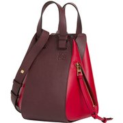 387.30EN60 4051 OXBLOOD/ROUG LOEWE [手提げバッグ]