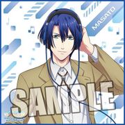 うたの☆プリンスさまっ♪ Shining Live ミニタオル  Listen to MUSIC♪ Ver. 聖川 真斗 [キャラクターグッズ]