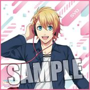 うたの☆プリンスさまっ♪ Shining Live ミニタオル  Listen to MUSIC♪ Ver. 来栖 翔 [キャラクターグッズ]
