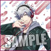 うたの☆プリンスさまっ♪ Shining Live ミニタオル  Listen to MUSIC♪ Ver. 黒崎 蘭丸 [キャラクターグッズ]