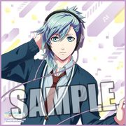 うたの☆プリンスさまっ♪ Shining Live ミニタオル  Listen to MUSIC♪ Ver. 美風 藍 [キャラクターグッズ]