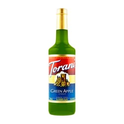 トラーニ フレーバーシロップ グリーンアップル 750ml