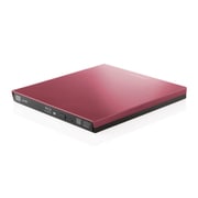 ブルーレイドライブ/Surface(サーフェス)対応/USB3.0/スリム/再生&編集ソフト付/UHDBD対応/レッド LBD-PVA6U3VRD