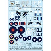 BC48008 [スピットファイア Mk.VIII Part.1 1/48 デカールシリーズ]