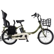 電動アシスト自転車 PAS Babby un リヤチャイルドシート標準装備 20型 内装3段変速 12.3Ah ディープフォレスト 2018年モデル PA20BXLR