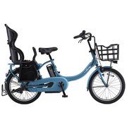 電動アシスト自転車 PAS Babby un リヤチャイルドシート標準装備 20型 内装3段変速 12.3Ah マットアクアシアン 2018年モデル PA20BXLR