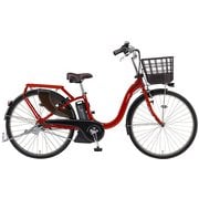 電動アシスト自転車 PAS With 26型 内装3段変速 12.3Ah ビビッドレッド 2018年モデル PA26AGWL8J