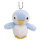 180596 らぶまりマスコット ペンギン ブルー [ボールチェーンぬいぐるみ]