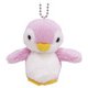 180597 らぶまりマスコット ペンギン ピンク [ボールチェーンぬいぐるみ]