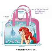 DN17435 ディズニー ボストンバッグ L アリエル [キャラクターグッズ]