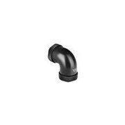 Pacific PETG Tube 90-Degree dual compression 12mm OD Black CL-W145-CU00BL-A
