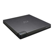 USB3.0接続 クラムシェル型 外付型ポータブルBD/DVD/CDライター リテール ブラック/ソフト無し BDR-XD07LE