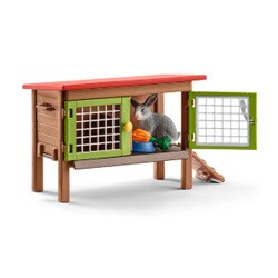 Amazon.co.jp: シュライヒ ファームワールド ウサギ小屋セット
