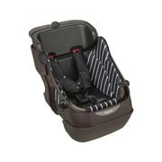 プレミアムフロントチャイルドシート用シートクッションセット ストライプブラック NCB295S