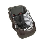 プレミアムフロントチャイルドシート用シートクッションセット ストライプグレー NCB296S