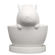 セラミック製 気化式加湿器 アニマルボウル加湿器 カピバラ