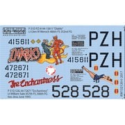 KW132120 [WWII アメリカ軍 P-51D マスタング Diablo/The Enchantress 1/32 デカールシリーズ]