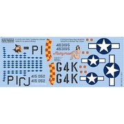 KW148176 [WWII アメリカ軍 P-51D マスタング Lullaby for a Dream/MARYMAE 1/48 デカールシリーズ]