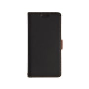 ZenFone 4 MAX ZC520KL 薄型手帳ケース サイドマグネット BK×DBR 3777ZC520