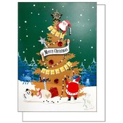 ハンドメイド クリスマスカード XC-94178 フォレスト 1000094178