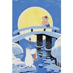 10-1303 ムーミンとおしゃまさん 「ムーミン谷の冬」より [ジグソーパズル 1000ピース（完成サイズ：50×75cm）]